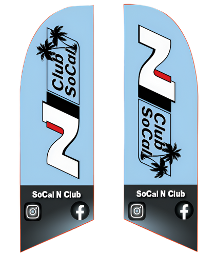 Custom Single-Sided Design Flags for Events and Promotions-BOSS CO